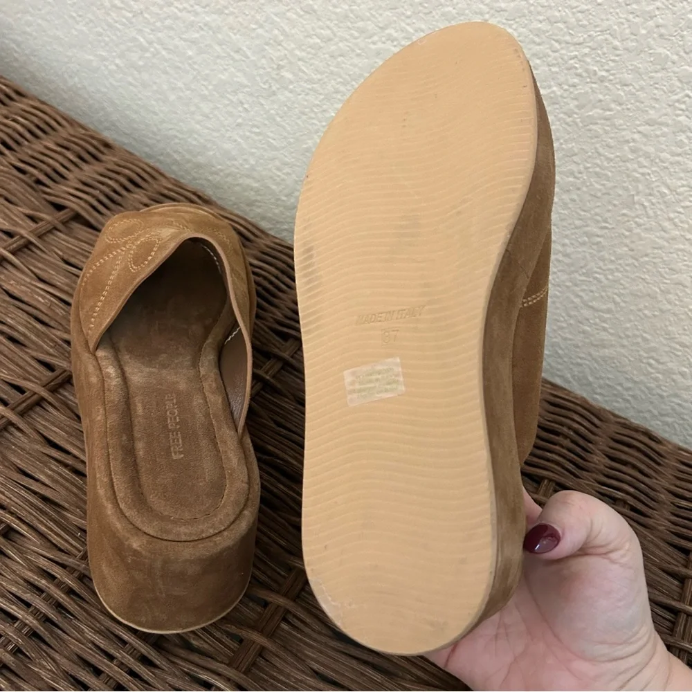 New Free People Haven Western Flatform Sandals - Picture 7 of 7